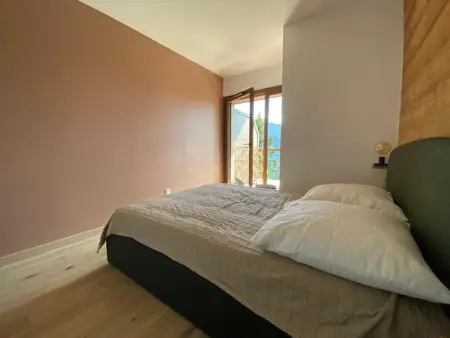 Appartement 2 ch + cabine vue vallée, terrasse 17 m² : photo 11