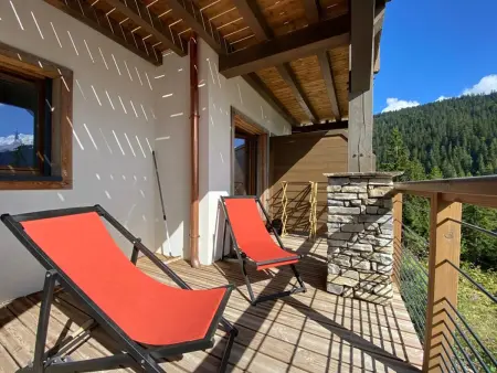 Appartement 2 ch + cabine vue vallée, terrasse 17 m² : photo 17