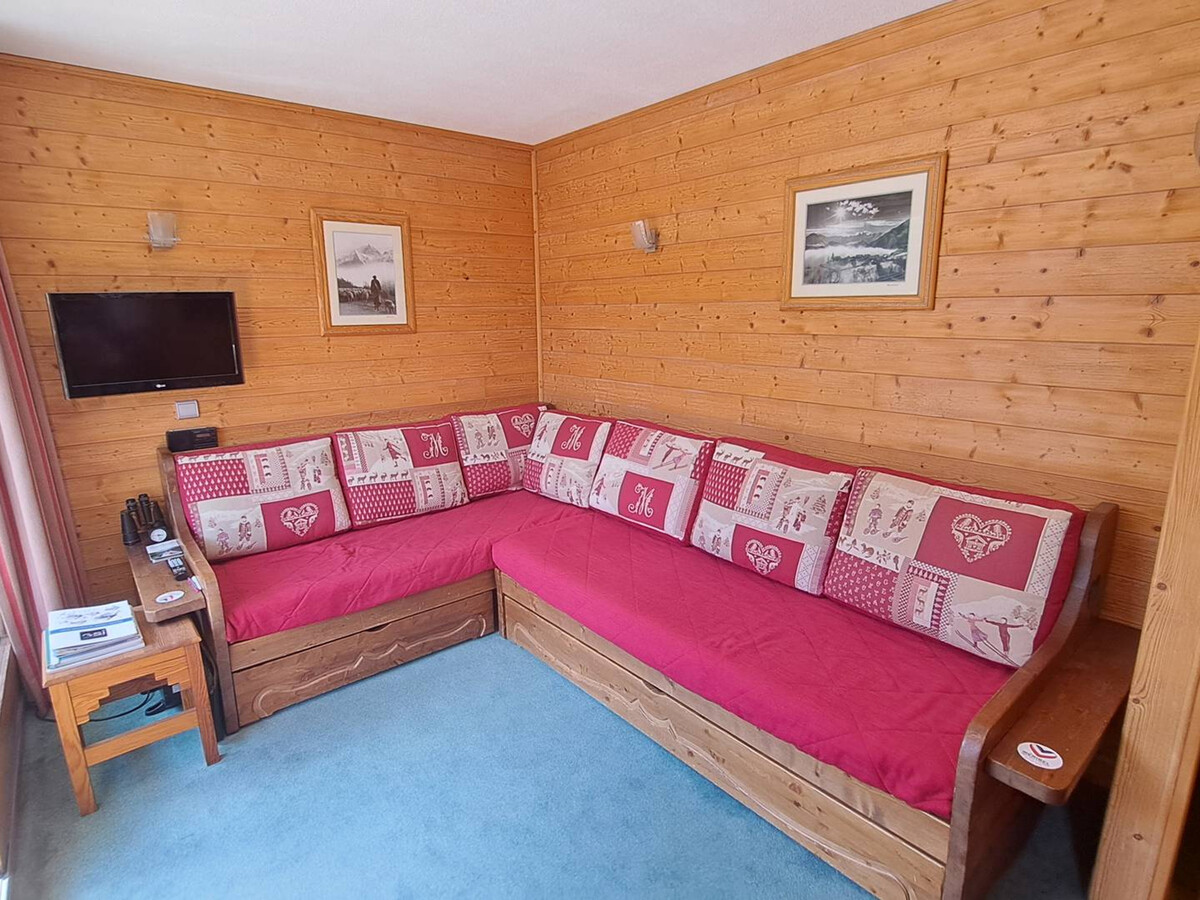 Studio 4 pers. avec balcon vue pistes à Méribel - Photo 1