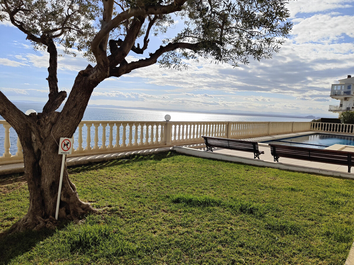 Appartement première ligne mer à Roses, terrasse vue Méditerranée - Photo 22