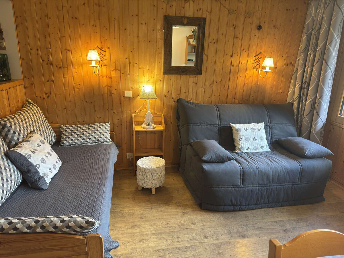 Studio 3 personnes pied des pistes, animaux admis - Photo 2