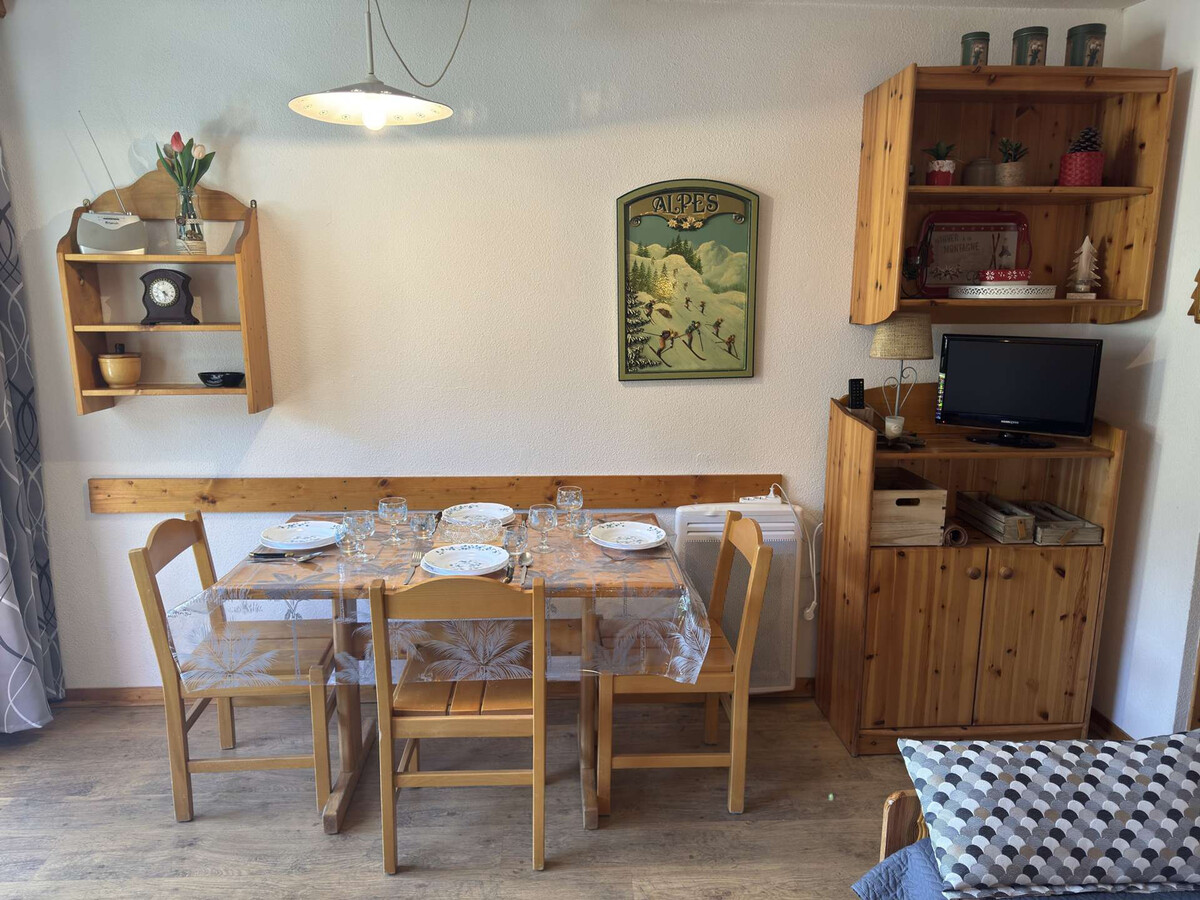Studio 3 personnes pied des pistes, animaux admis - Photo 7