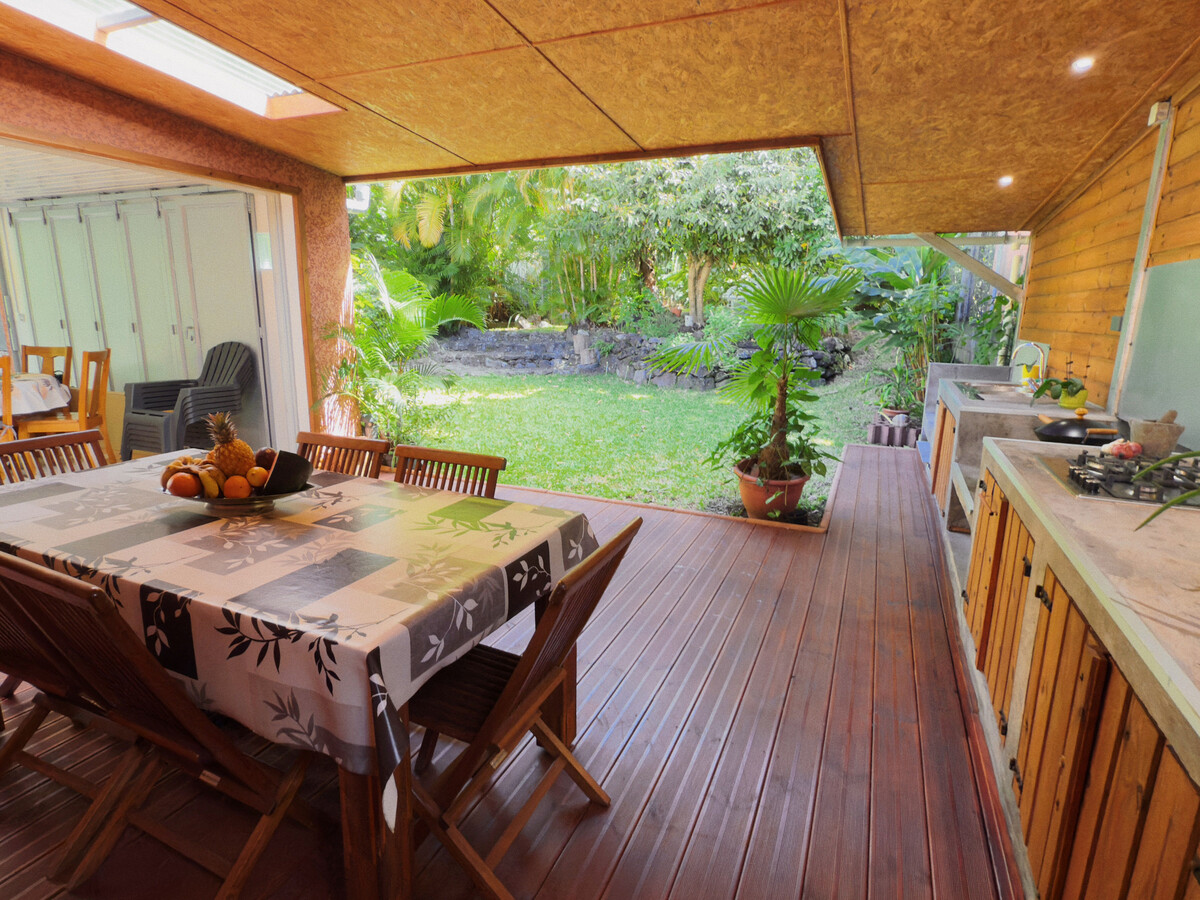 Gîte Jardin des Goyaves - 6 pers, accès randos et sud sauvage - Photo 2