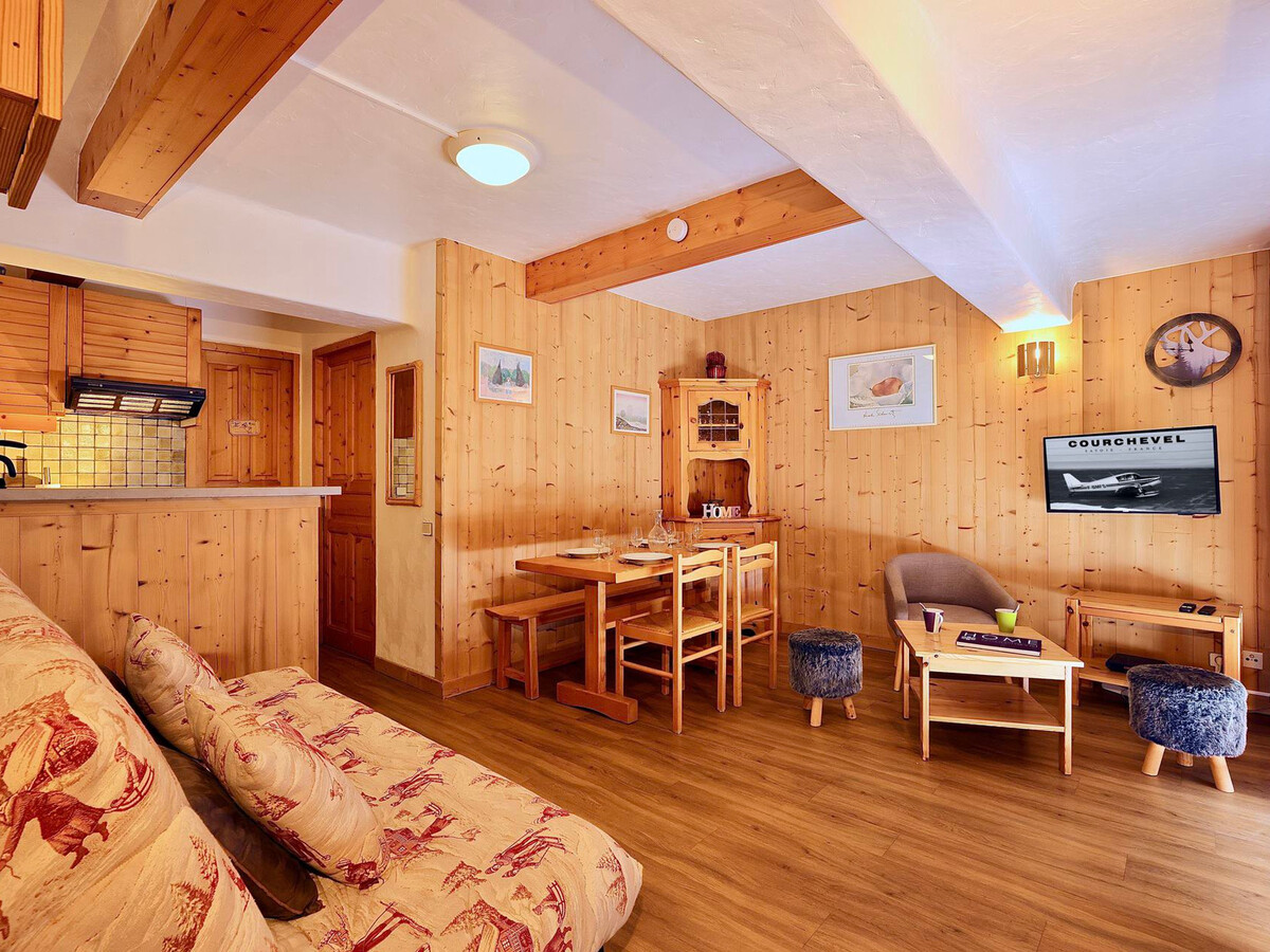 Appartement 2 pièces Courchevel 1850, casier à skis - Photo 1