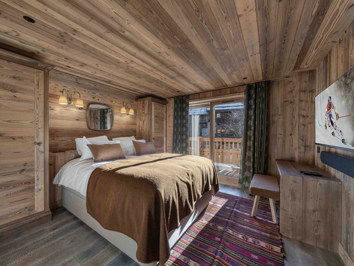 Chalet Raffort Méribel : 12 pers, piscine, spa et sauna - Photo 8