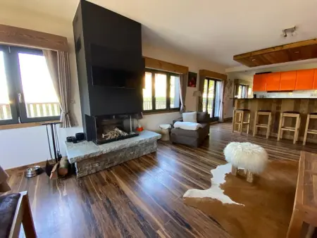 Duplex 3 chambres avec grande terrasse et parking, Crest-Voland : photo 5