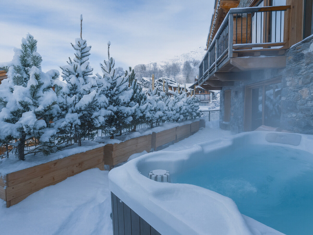 Chalet Taïga 14 pers, jacuzzi & sauna aux 3 Vallées - Photo 26