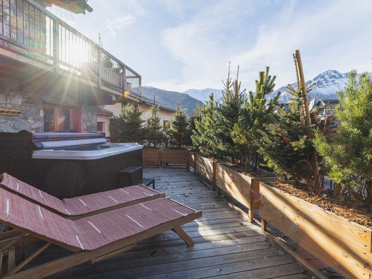 Chalet Taïga 14 pers, jacuzzi & sauna aux 3 Vallées - Photo 27