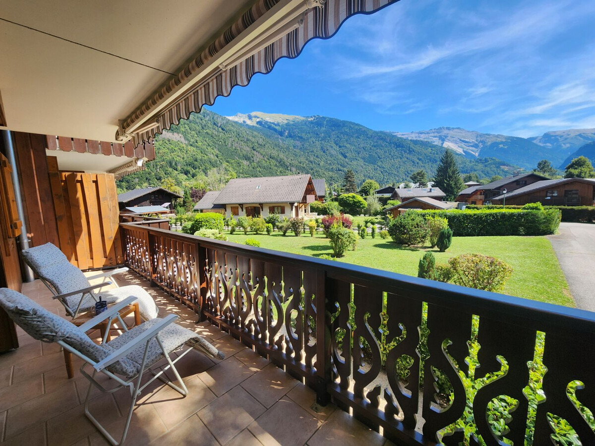 T3 calme Samoëns, balcon vue montagne, parking couvert - Photo 10