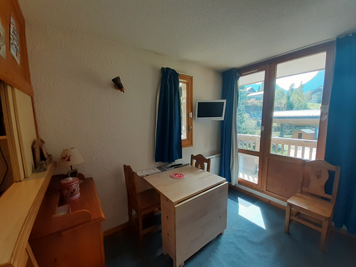 Studio 19m² balcon sud à Valfréjus, 20m télécabine - Photo 4