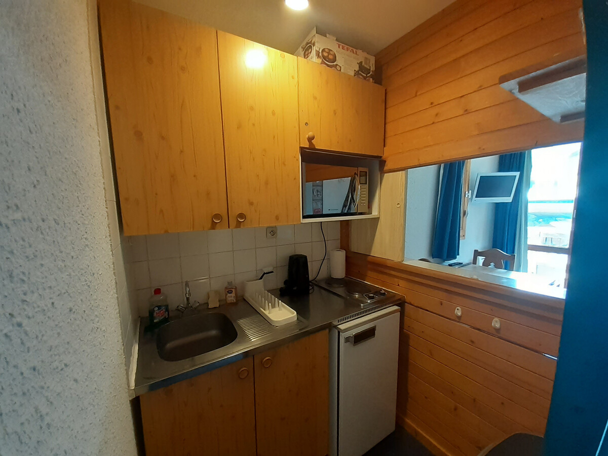 Studio 19m² balcon sud à Valfréjus, 20m télécabine - Photo 5