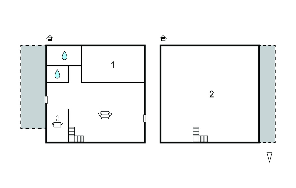 Maison 1 chambre avec piscine partagée à Querciolo - Photo 27