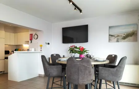 Appartement vue mer à Ostende, à deux pas de la plage : photo 12