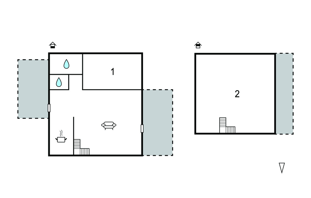 Maison 5 pers. avec piscine et sauna à Querciolo - Photo 27