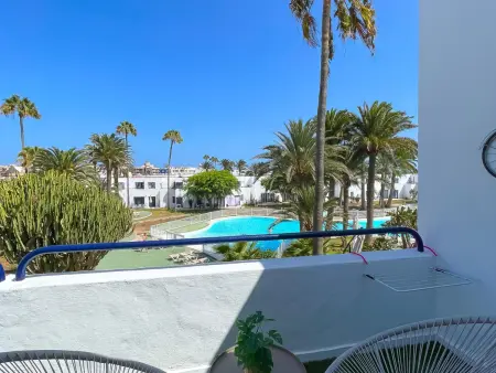 Appartement Los Barqueros – Vue piscine à Corralejo : photo 7