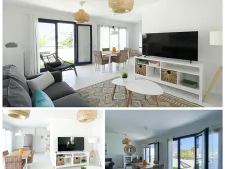 Appartement Los Barqueros – Vue piscine à Corralejo : photo 8