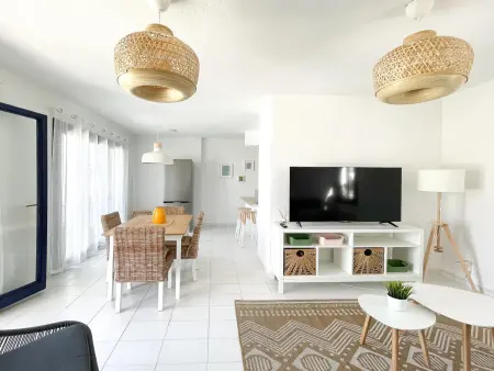 Appartement Los Barqueros – Vue piscine à Corralejo : photo 16