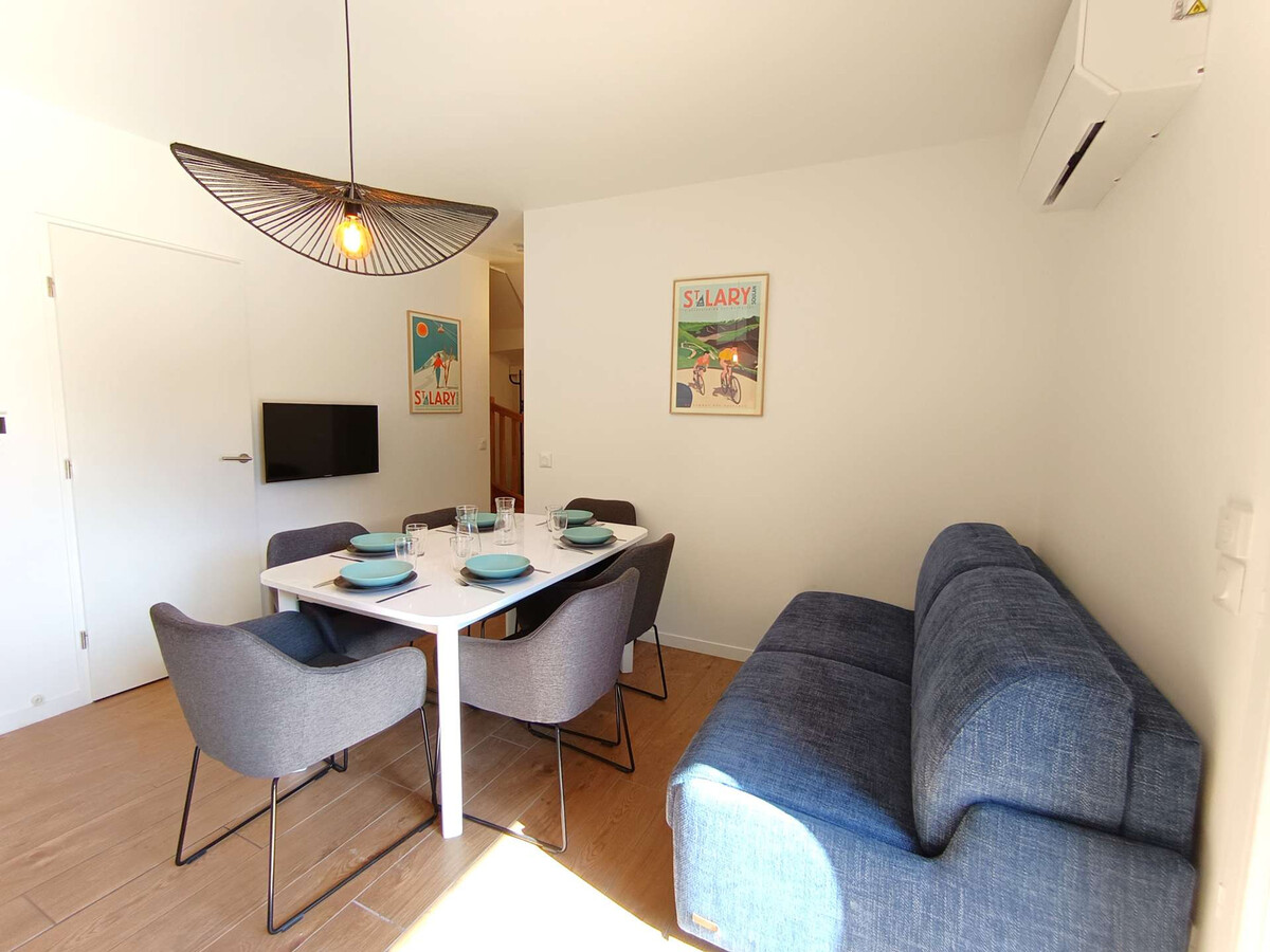 T2 cabine 6 pers. Saint-Lary-Soulan, balcon sud montagne - Photo 3