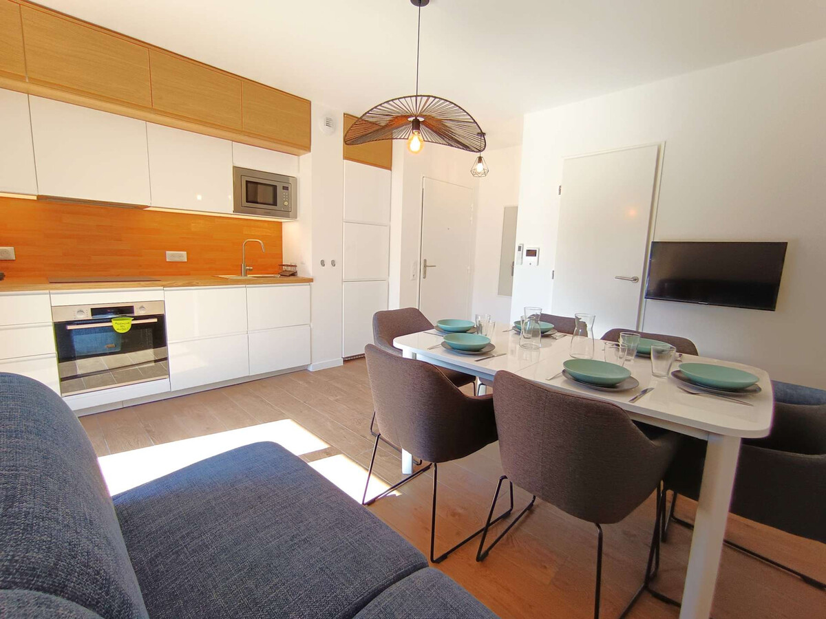 T2 cabine 6 pers. Saint-Lary-Soulan, balcon sud montagne - Photo 5