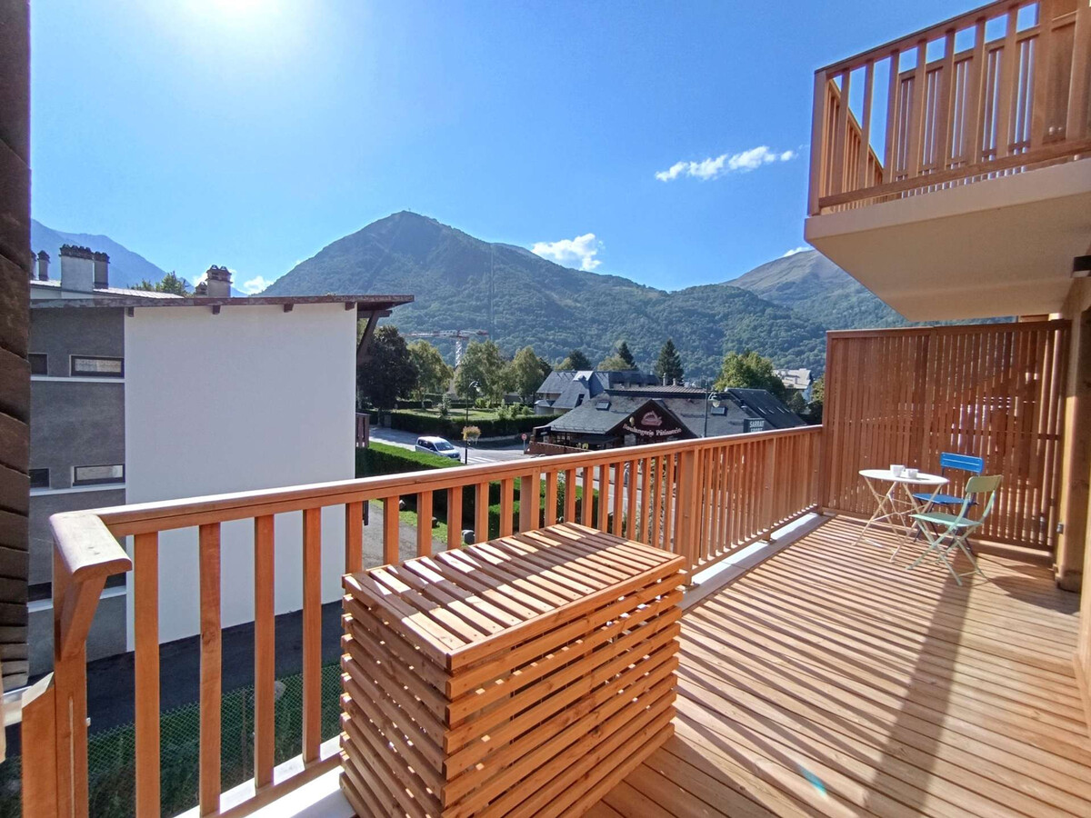 T2 cabine 6 pers. Saint-Lary-Soulan, balcon sud montagne - Photo 8