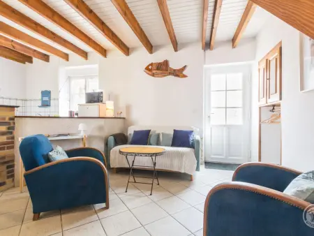 Gîte 4 pers. Créances : jardin, plage proche, animaux OK - Photo 1