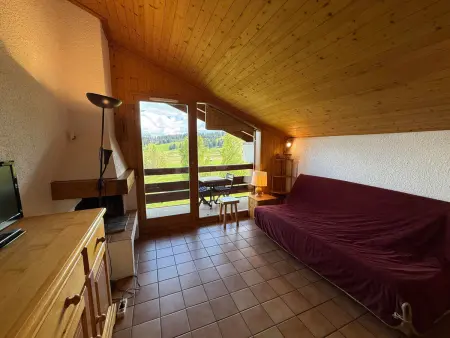 Appartement 5 pers. aux Saisies, cheminée et balcon plein sud : photo 6