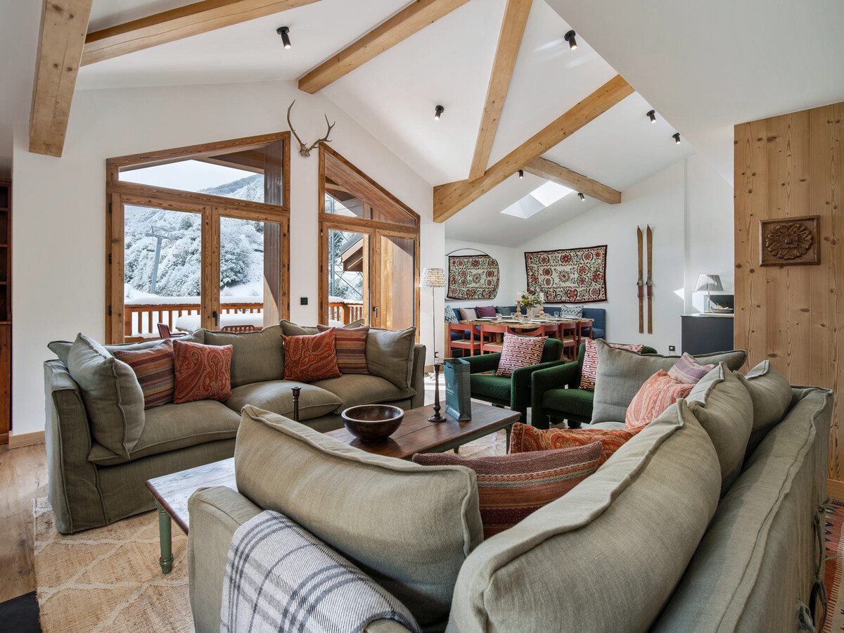 Triplex 5 chambres au pied des pistes avec sauna - Photo 2