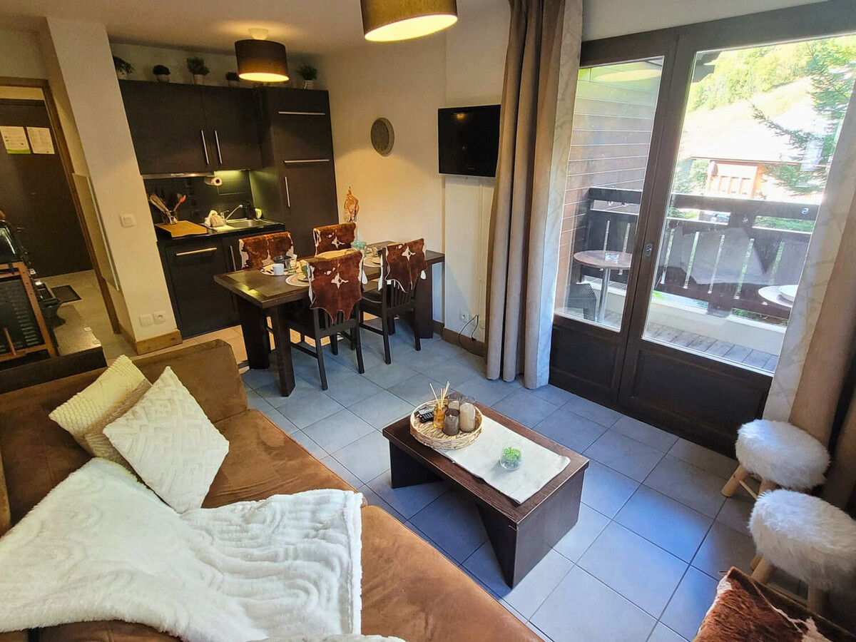 Appartement 4 pers aux Gets, piscine et garage - Photo 1
