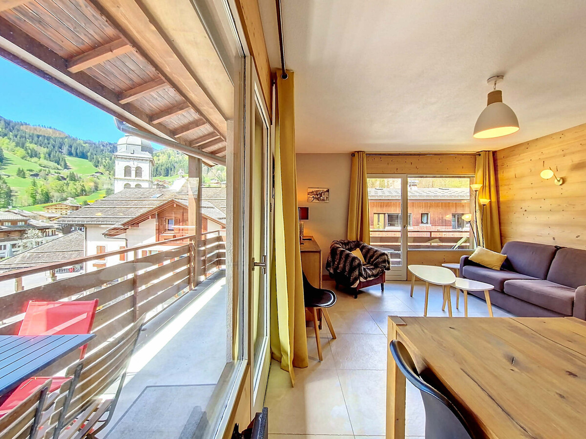Appartement 6 pers, garage, balcon sud-ouest à La Clusaz - Photo 1