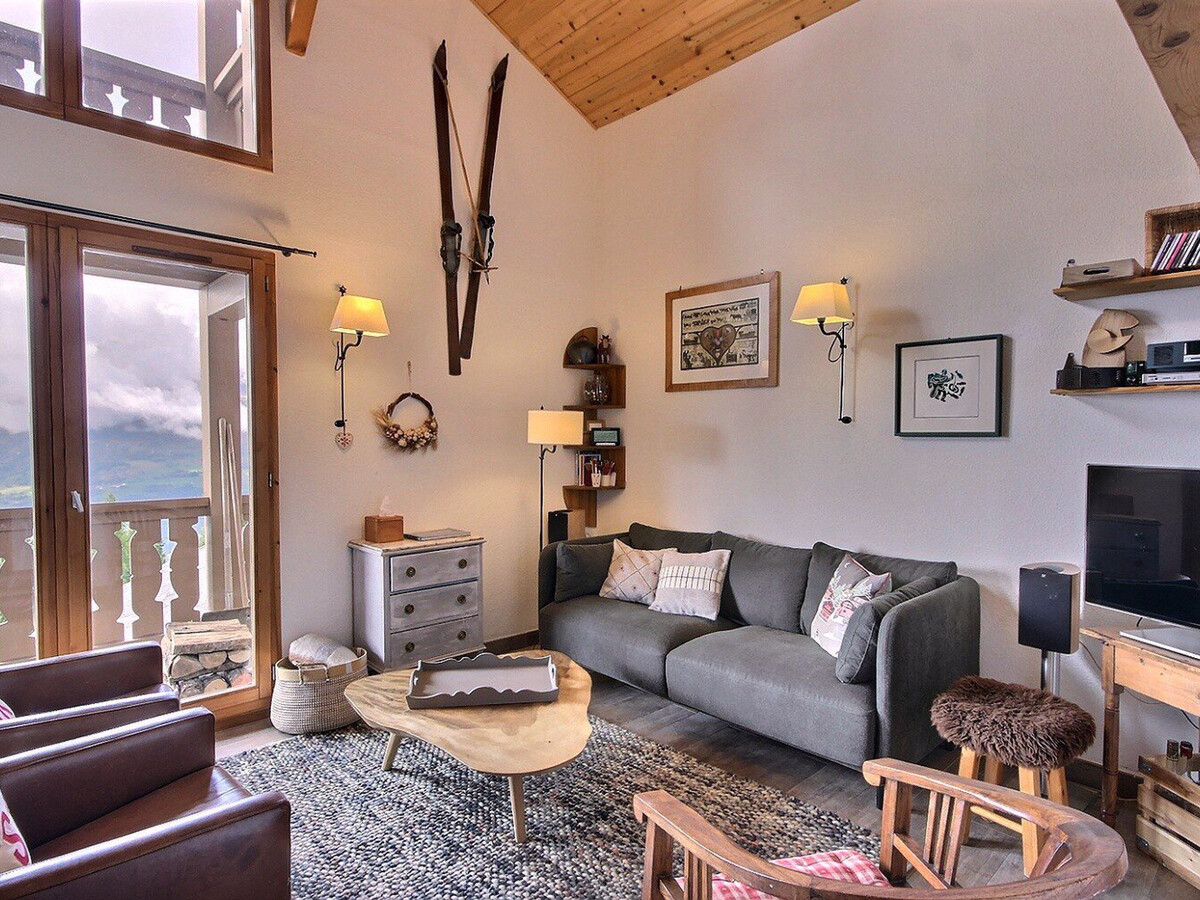 Chalet 8 pers. à Vallandry, 200m des pistes, vue Beaufortain - Photo 1