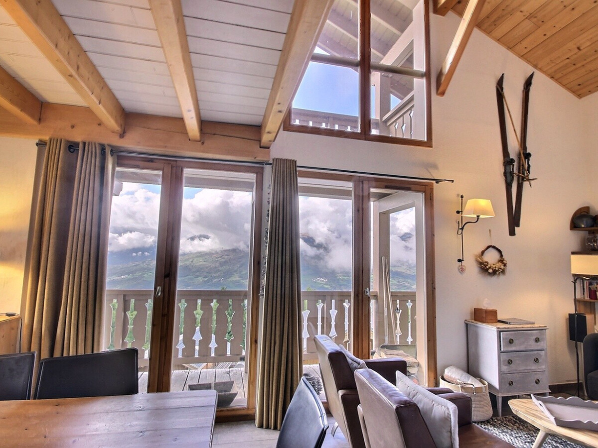 Chalet 8 pers. à Vallandry, 200m des pistes, vue Beaufortain - Photo 2