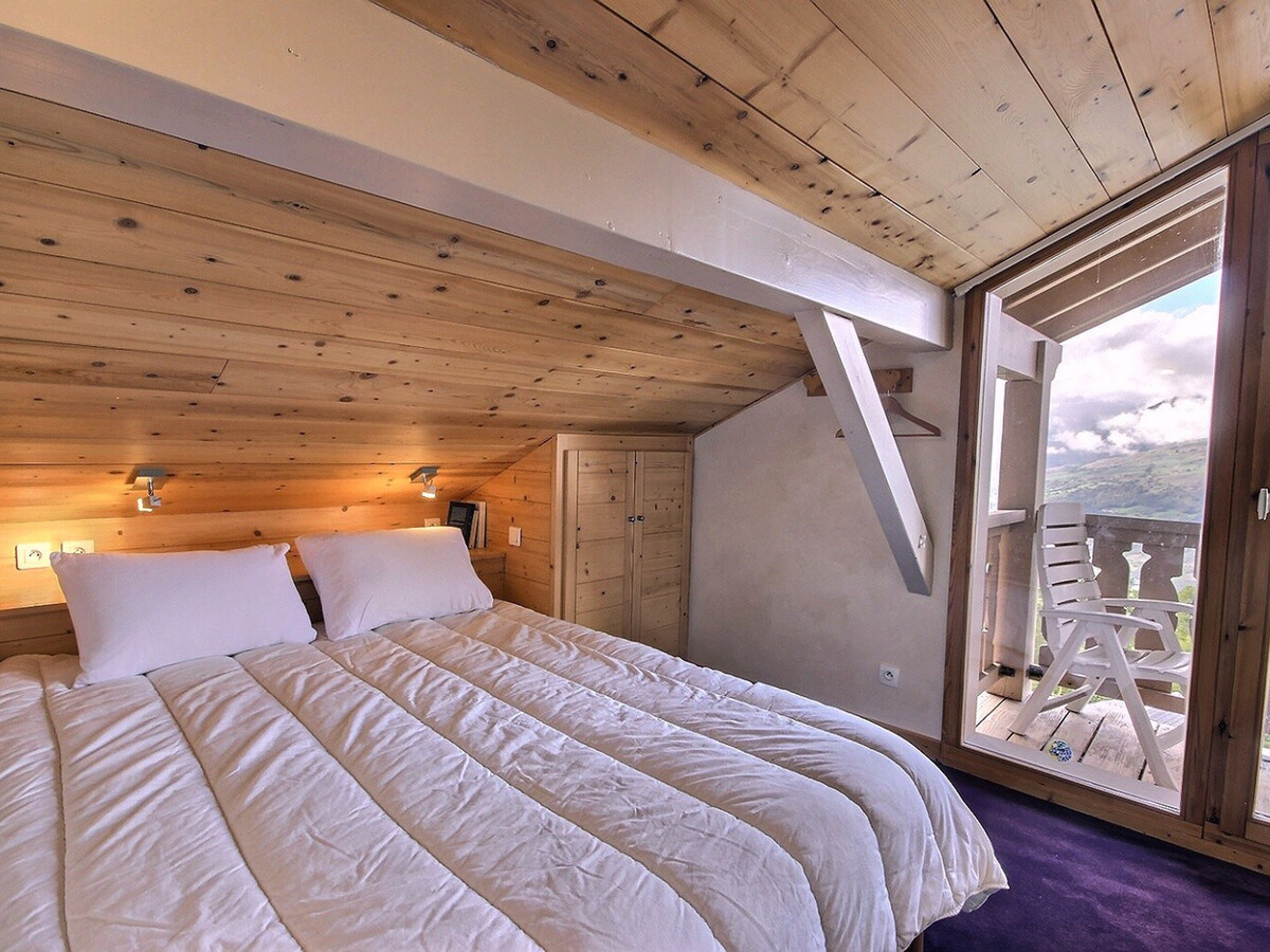 Chalet 8 pers. à Vallandry, 200m des pistes, vue Beaufortain - Photo 6