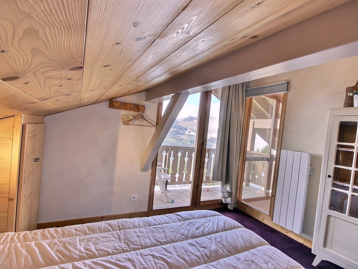 Chalet 8 pers. à Vallandry, 200m des pistes, vue Beaufortain - Photo 7