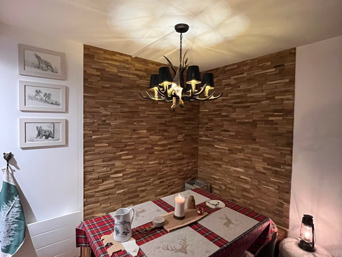 Appartement rénové au centre des Deux Alpes, vue montagne - Photo 1