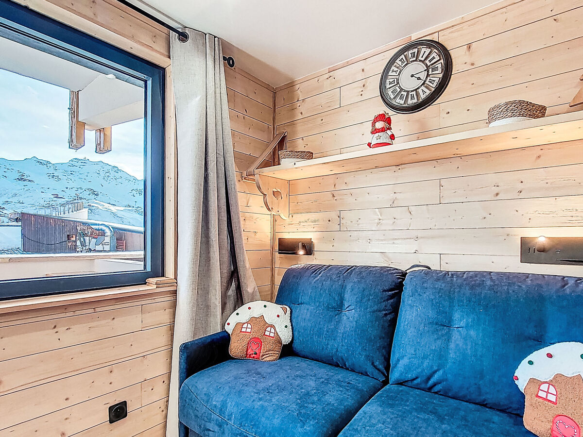 Studio rénové 22 m² avec balcon sud à Val Thorens - Photo 14