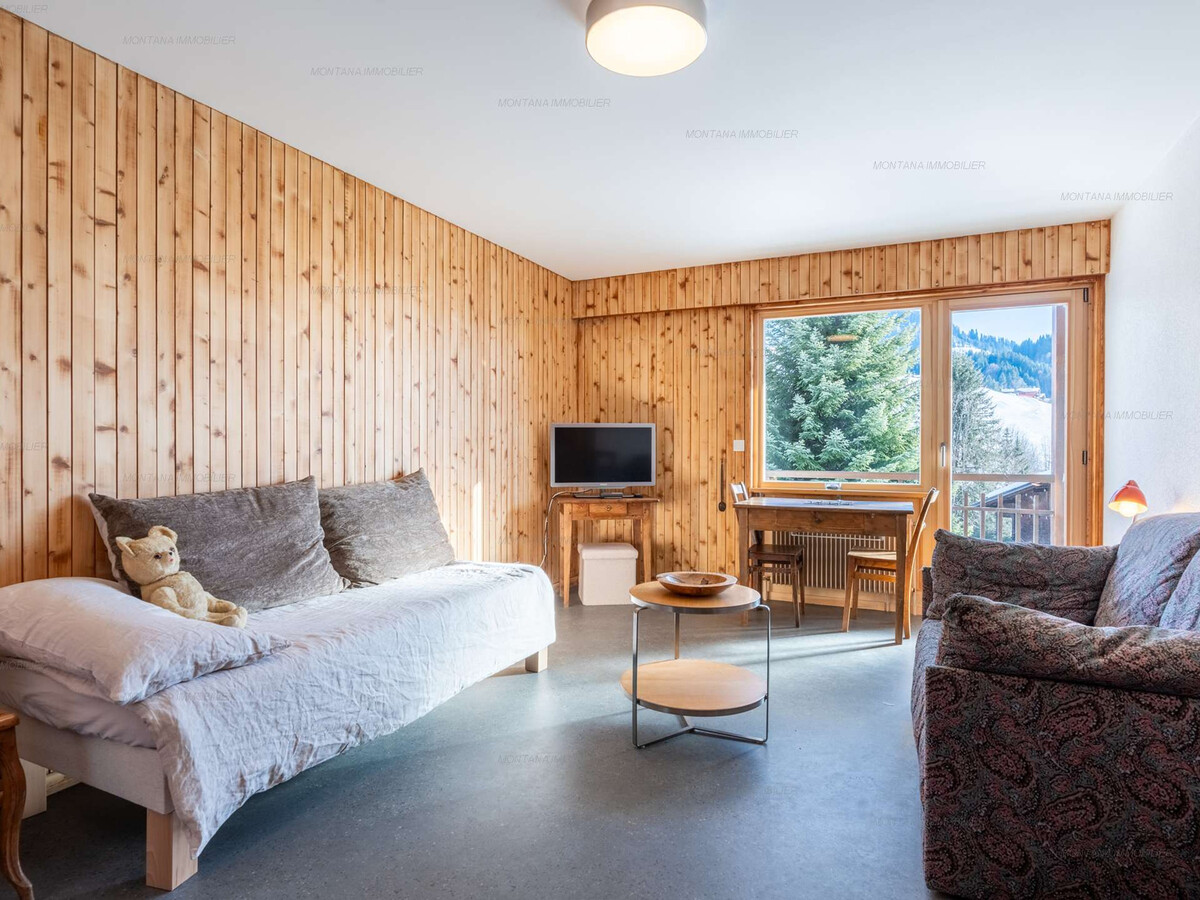 Studio au Chinaillon avec vue sur les pistes - Photo 7
