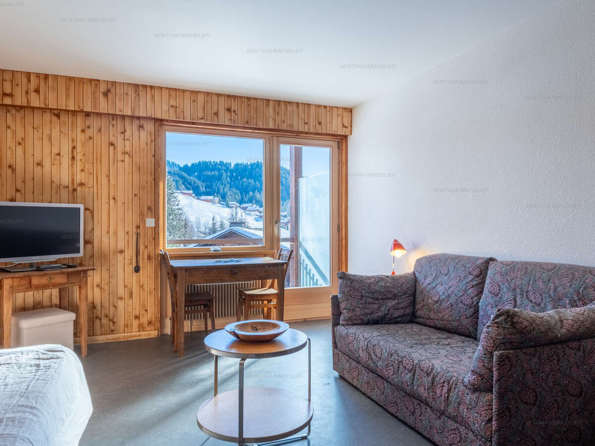 Studio au Chinaillon avec vue sur les pistes - Photo 8