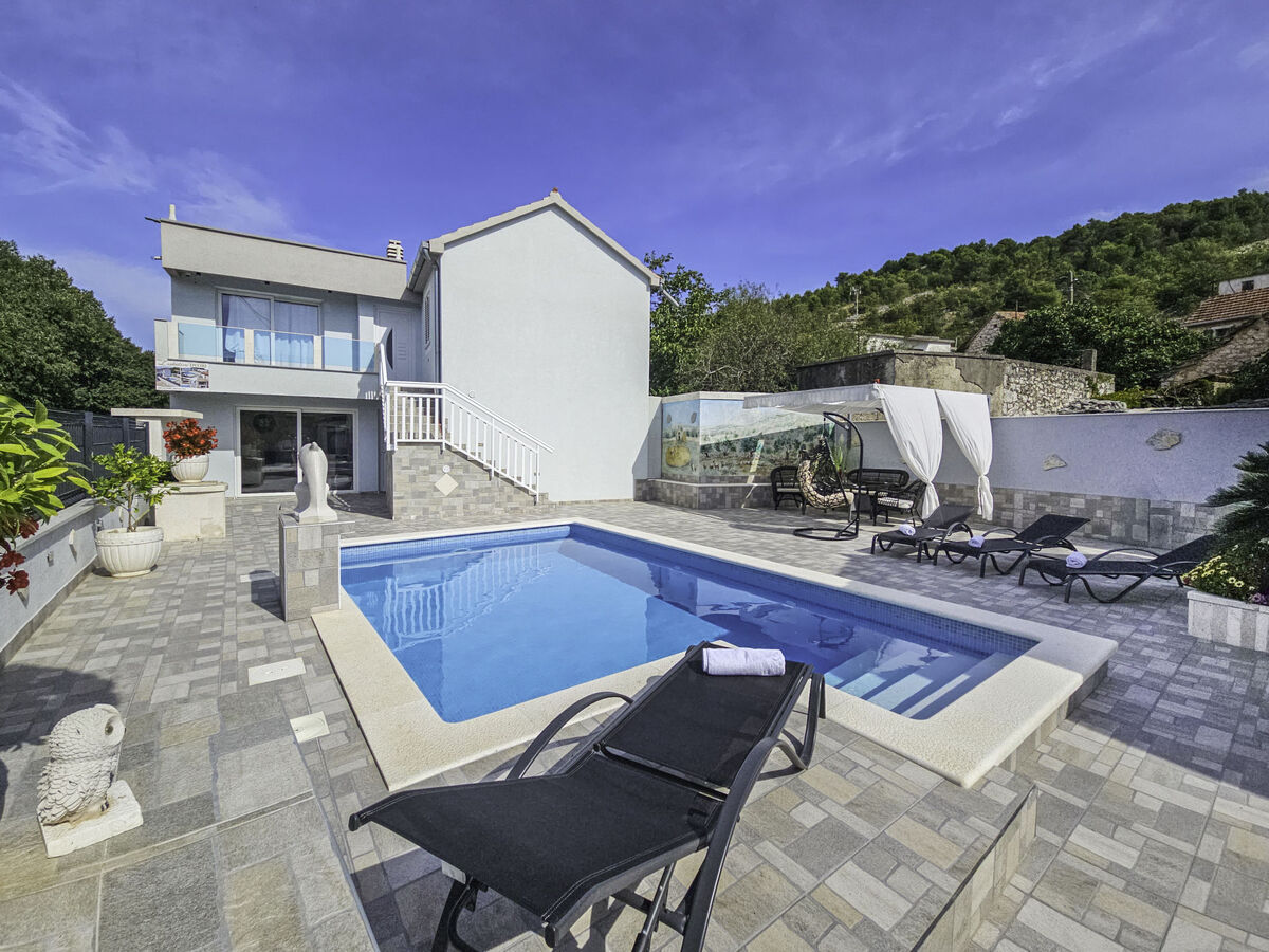 Vinovac – Maison 6 pers. avec piscine privée près de Marina - Photo 12