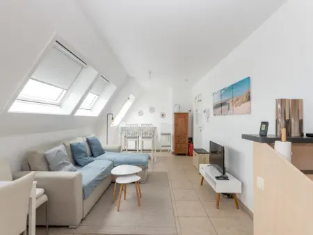 Location appartement à Nieuwpoort, Appartement en duplex avec piscine commune