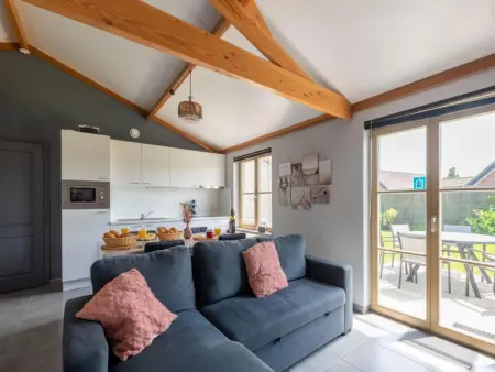 Maison Westhinder I à Koksijde : jardin privé clos et terrasse : photo 2