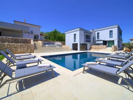 Villa Miryam, 12 pers., piscine chauffée à Krk : photo 27