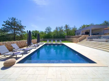 Villa Miryam, 12 pers., piscine chauffée à Krk : photo 28