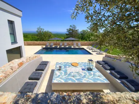 Villa Miryam, 12 pers., piscine chauffée à Krk : photo 29