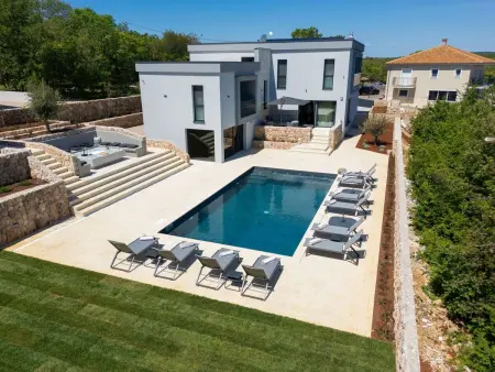 Villa Miryam, 12 pers., piscine chauffée à Krk : photo 34