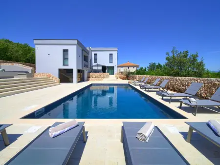 Villa Miryam, 12 pers., piscine chauffée à Krk : photo 36