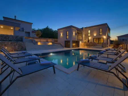 Villa Miryam, 12 pers., piscine chauffée à Krk : photo 41