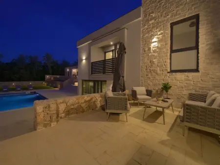 Villa Miryam, 12 pers., piscine chauffée à Krk : photo 44