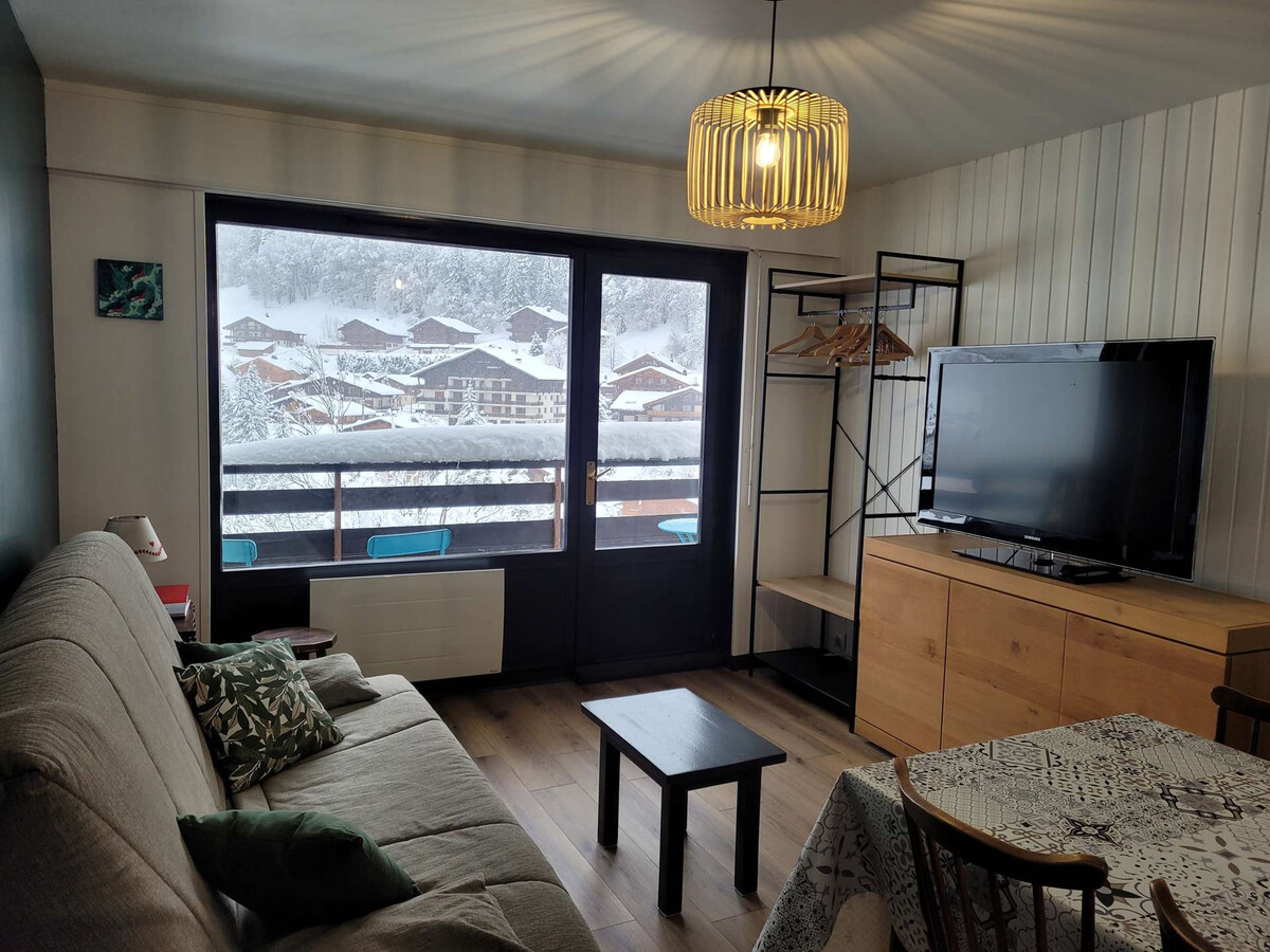 Studio 32m² ski aux pieds au Grand-Bornand, 5 pers - Photo 2