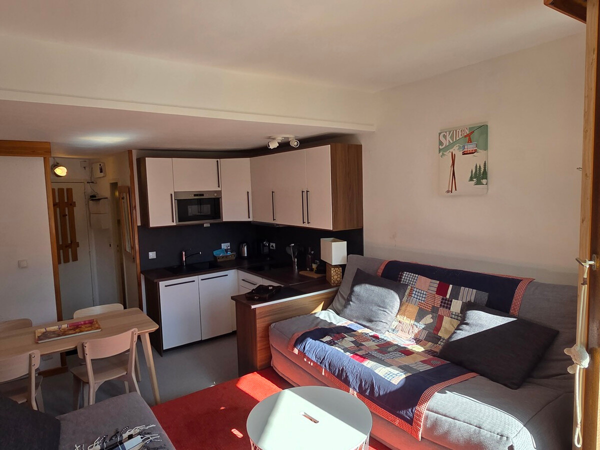 Studio ski aux pieds, 8e étage, vue domaine à Avoriaz - Photo 6