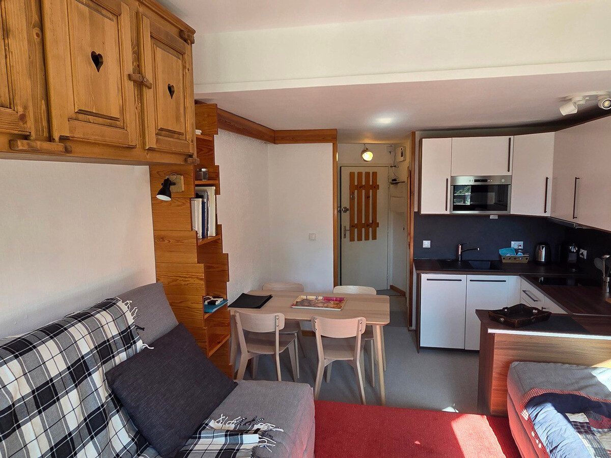 Studio ski aux pieds, 8e étage, vue domaine à Avoriaz - Photo 7